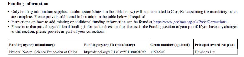 Image: Funding Information